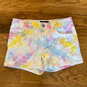 Gap Tie-Dye Denim Shorts Girls Size 12